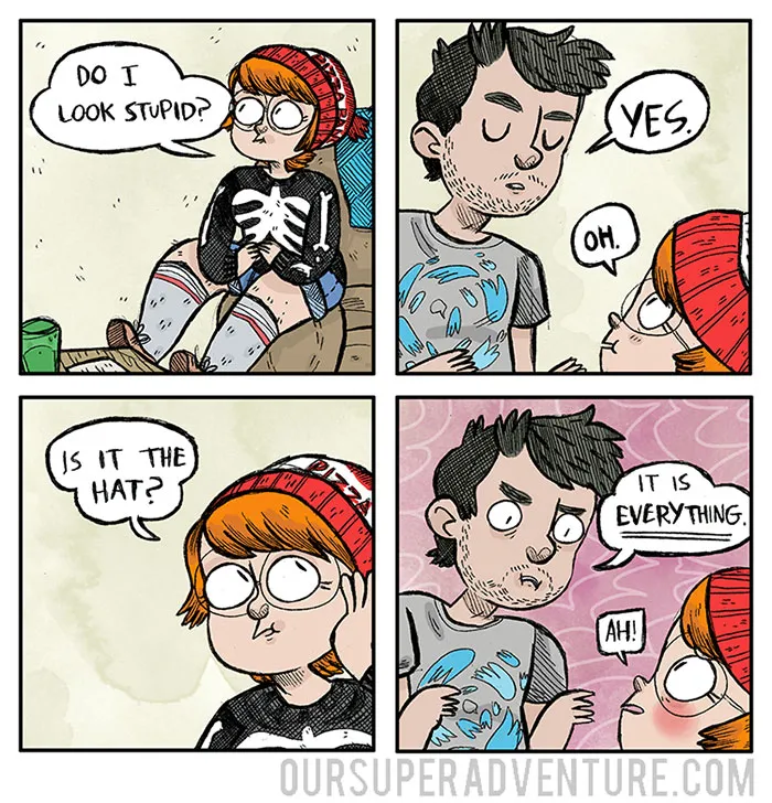 Artist Illustrates Everyday Life With Her Boyfriend, Shows That Love Is In The Small Things