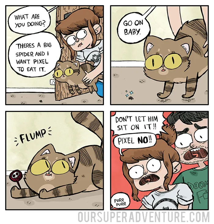 Artist Illustrates Everyday Life With Her Boyfriend, Shows That Love Is In The Small Things