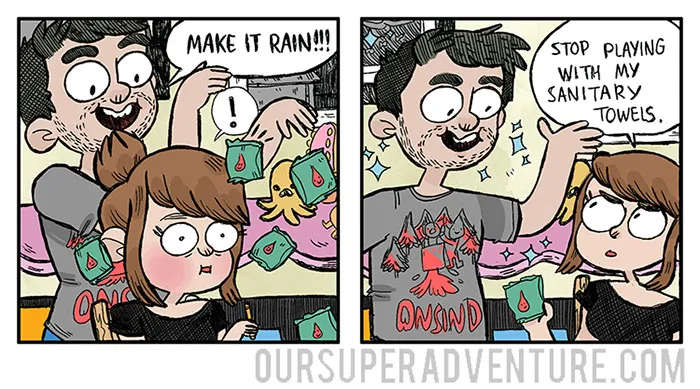 Artist Illustrates Everyday Life With Her Boyfriend, Shows That Love Is In The Small Things