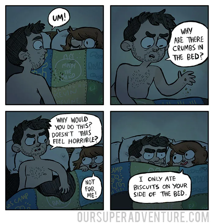 Artist Illustrates Everyday Life With Her Boyfriend, Shows That Love Is In The Small Things
