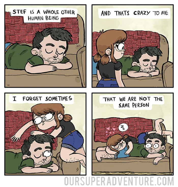 Artist Illustrates Everyday Life With Her Boyfriend, Shows That Love Is In The Small Things
