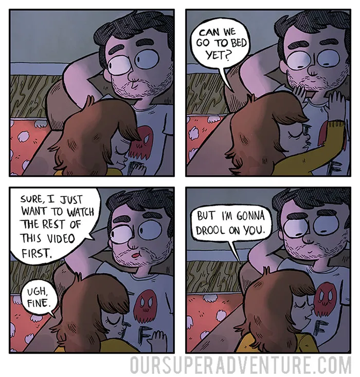 Artist Illustrates Everyday Life With Her Boyfriend, Shows That Love Is In The Small Things