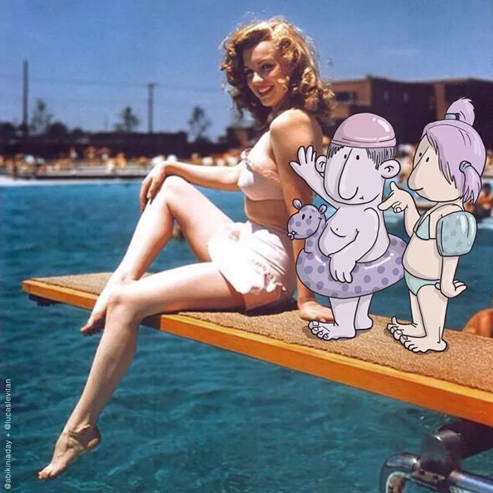 Illustrator Adds Funny Cartoons To Strangers’ Instagram Photos (Part 3)