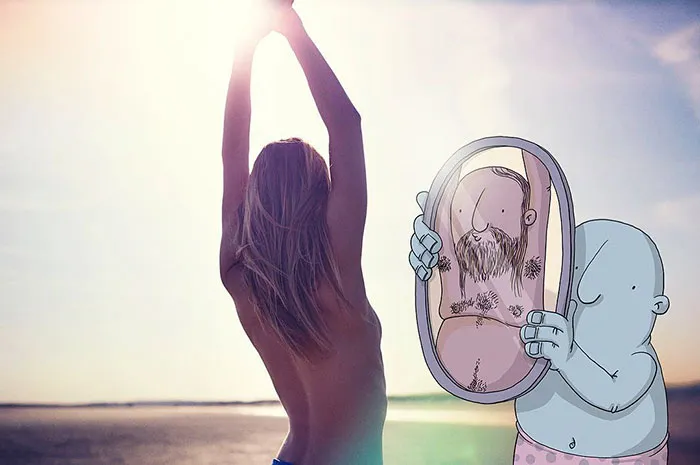 Illustrator Adds Funny Cartoons To Strangers’ Instagram Photos (Part 3)