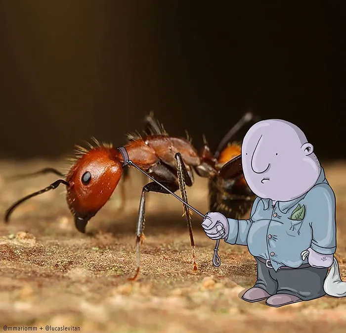 Illustrator Adds Funny Cartoons To Strangers’ Instagram Photos (Part 3)