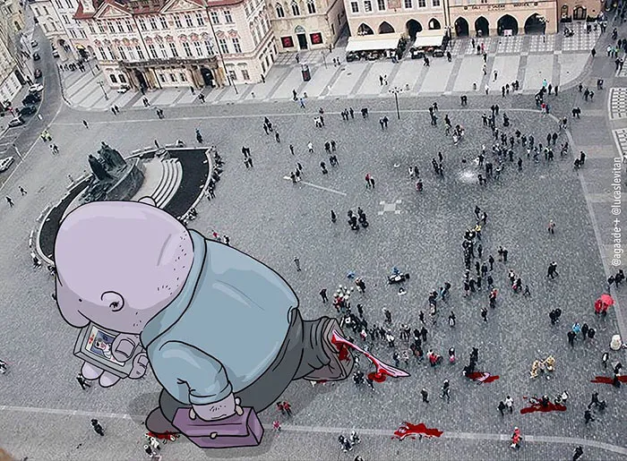 Illustrator Adds Funny Cartoons To Strangers’ Instagram Photos (Part 3)