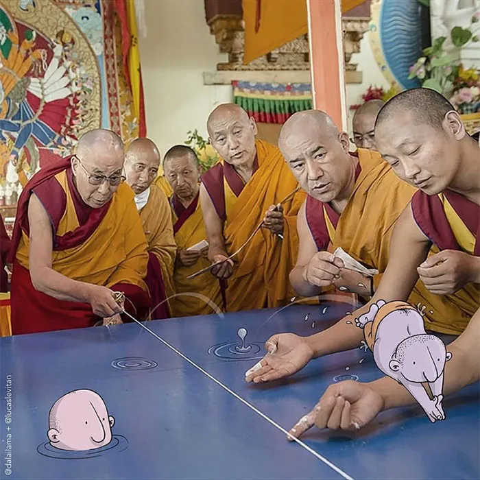 Illustrator Adds Funny Cartoons To Strangers’ Instagram Photos (Part 3)