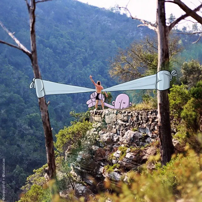 Illustrator Adds Funny Cartoons To Strangers’ Instagram Photos (Part 3)