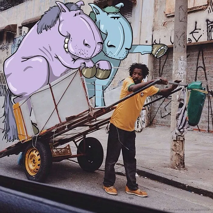 Illustrator Adds Funny Cartoons To Strangers’ Instagram Photos (Part 3)