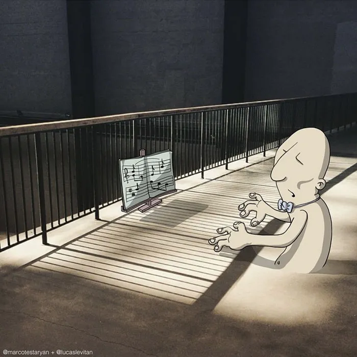 Illustrator Adds Funny Cartoons To Strangers’ Instagram Photos (Part 3)