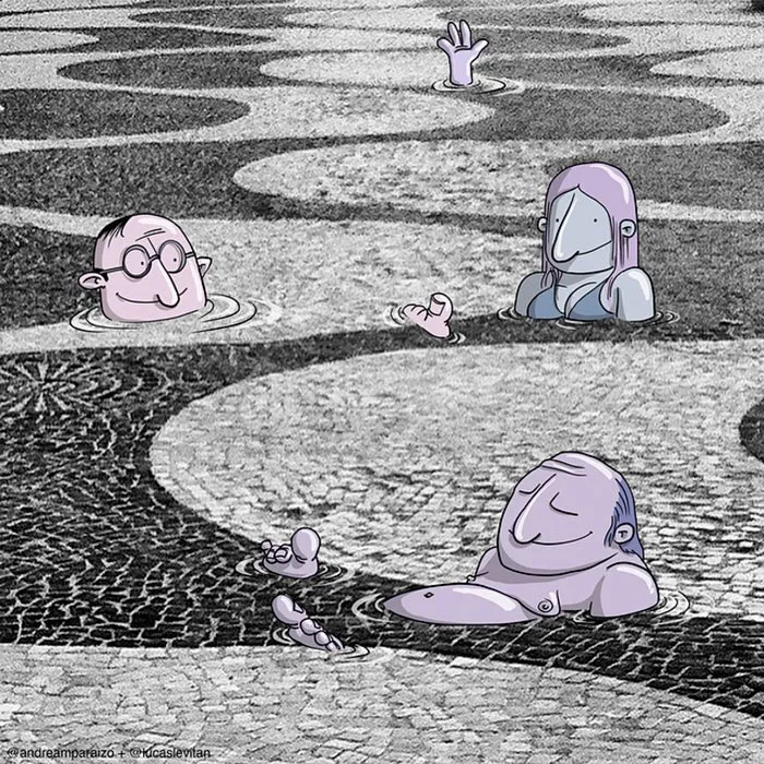 Illustrator Adds Funny Cartoons To Strangers’ Instagram Photos (Part 3)