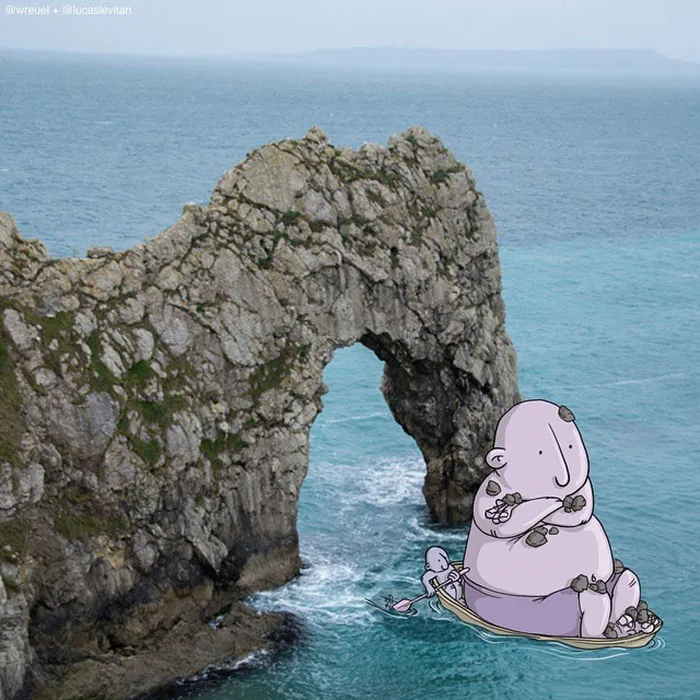 Illustrator Adds Funny Cartoons To Strangers’ Instagram Photos (Part 3)