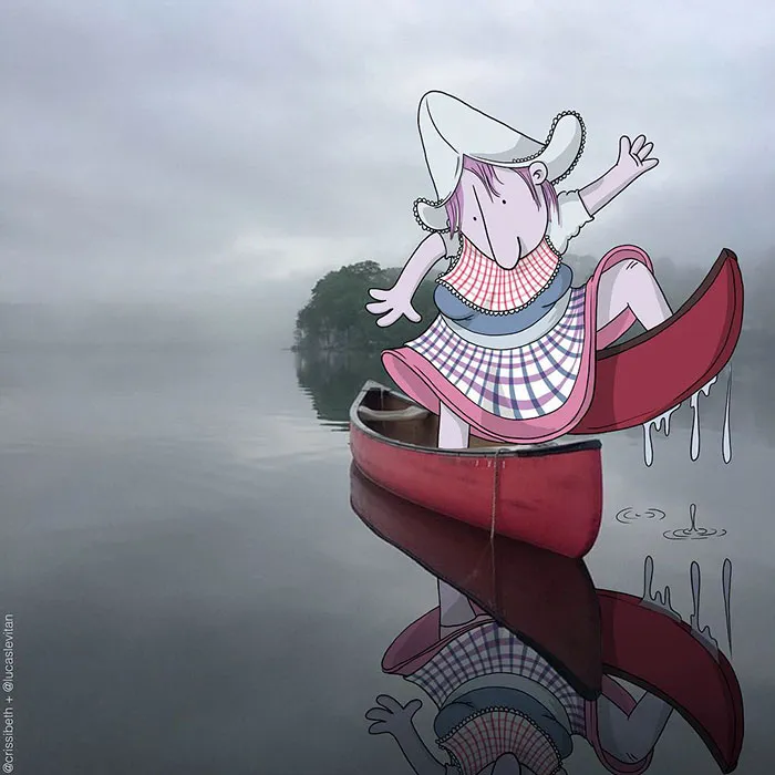 Illustrator Adds Funny Cartoons To Strangers’ Instagram Photos (Part 3)
