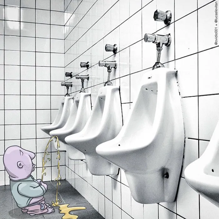 Illustrator Adds Funny Cartoons To Strangers’ Instagram Photos (Part 3)