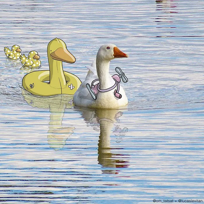 Illustrator Adds Funny Cartoons To Strangers’ Instagram Photos (Part 3)