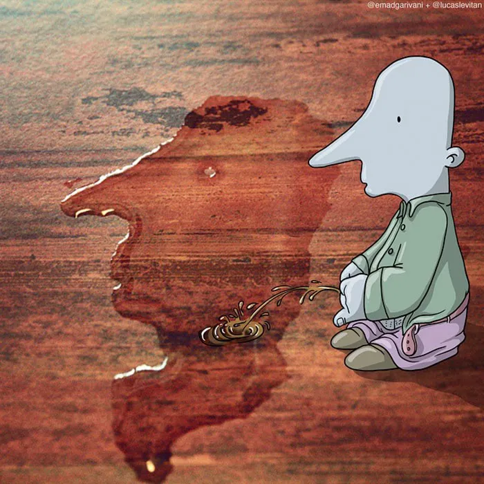 Illustrator Adds Funny Cartoons To Strangers’ Instagram Photos (Part 3)