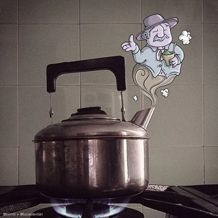 Illustrator Adds Funny Cartoons To Strangers’ Instagram Photos (Part 3)
