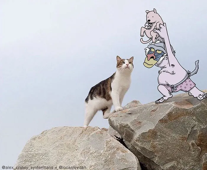 Illustrator Adds Funny Cartoons To Strangers’ Instagram Photos (Part 3)