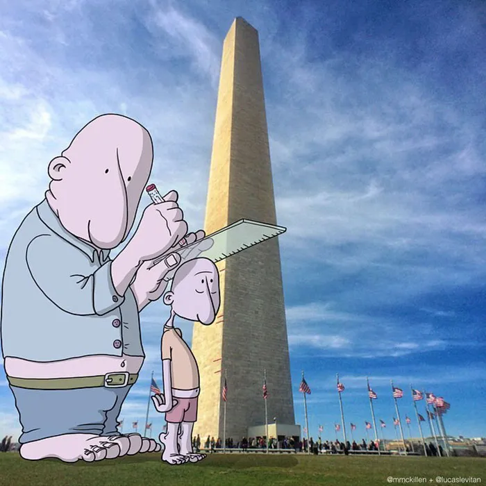 Illustrator Adds Funny Cartoons To Strangers’ Instagram Photos (Part 3)