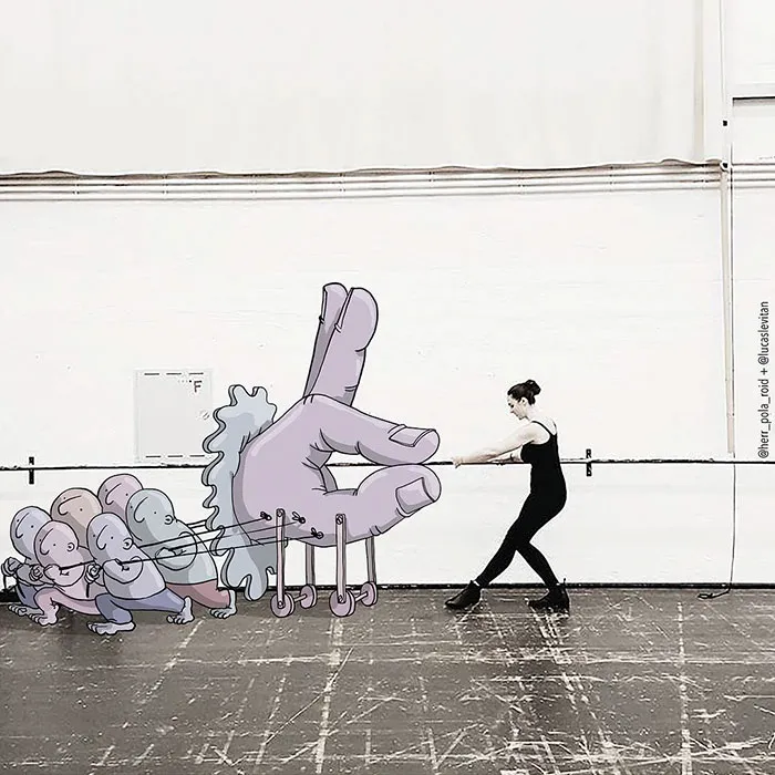 Illustrator Adds Funny Cartoons To Strangers’ Instagram Photos (Part 3)
