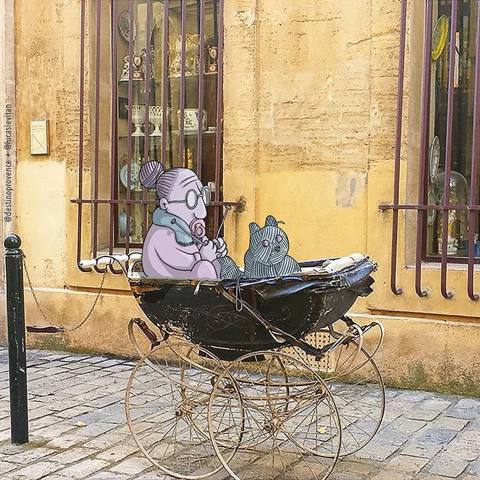Illustrator Adds Funny Cartoons To Strangers’ Instagram Photos (Part 3)