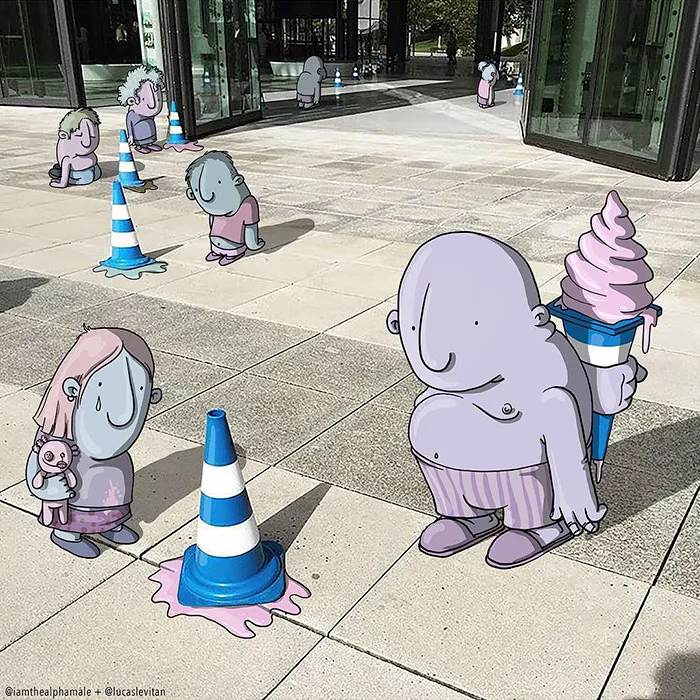 Illustrator Adds Funny Cartoons To Strangers’ Instagram Photos (Part 3)