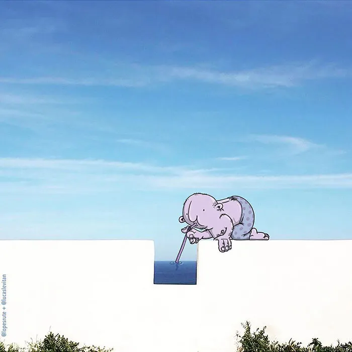 Illustrator Adds Funny Cartoons To Strangers’ Instagram Photos (Part 3)