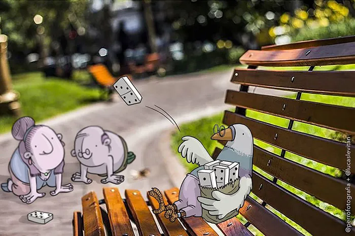 Illustrator Adds Funny Cartoons To Strangers’ Instagram Photos (Part 3)