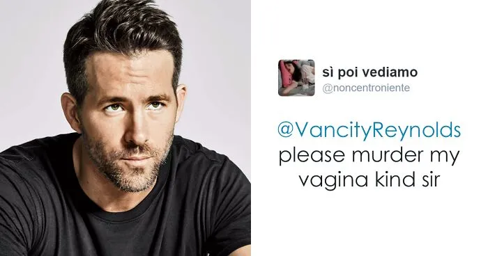 Ryan Reynold's Polite Responses To Horny Fans' Tweets Are Pure Gold