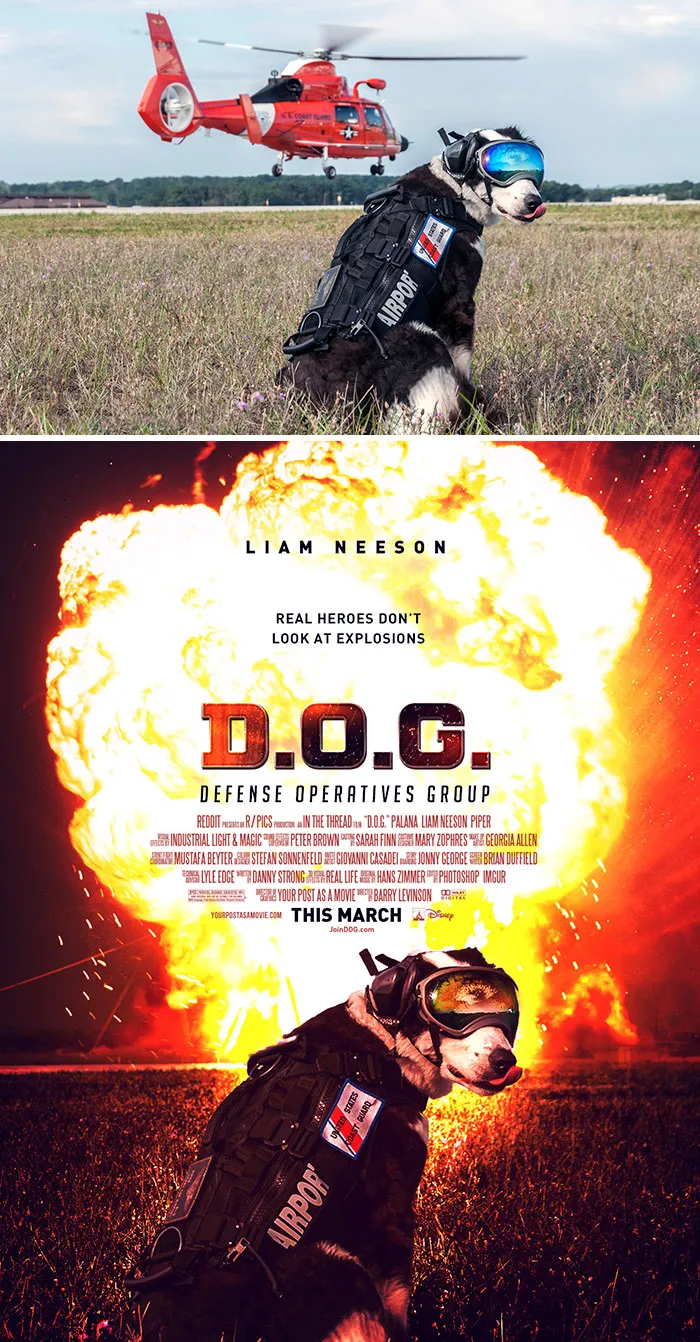 This Guy Is Turning Random People’s Photos Into Movie Posters (62 New Pics)