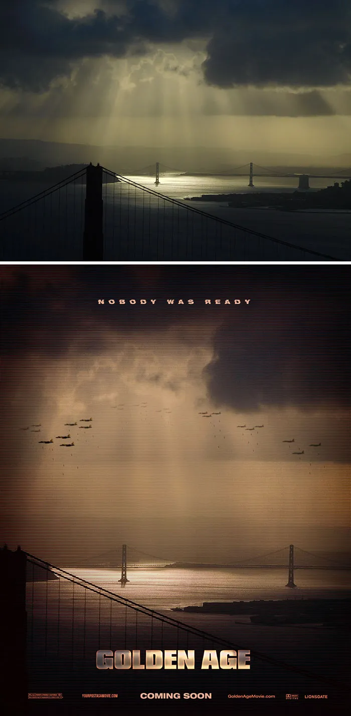 This Guy Is Turning Random People’s Photos Into Movie Posters (62 New Pics)