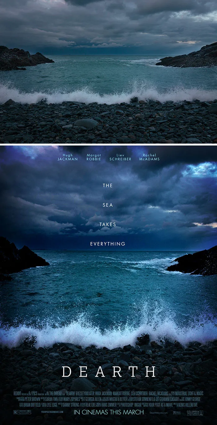 This Guy Is Turning Random People’s Photos Into Movie Posters (62 New Pics)