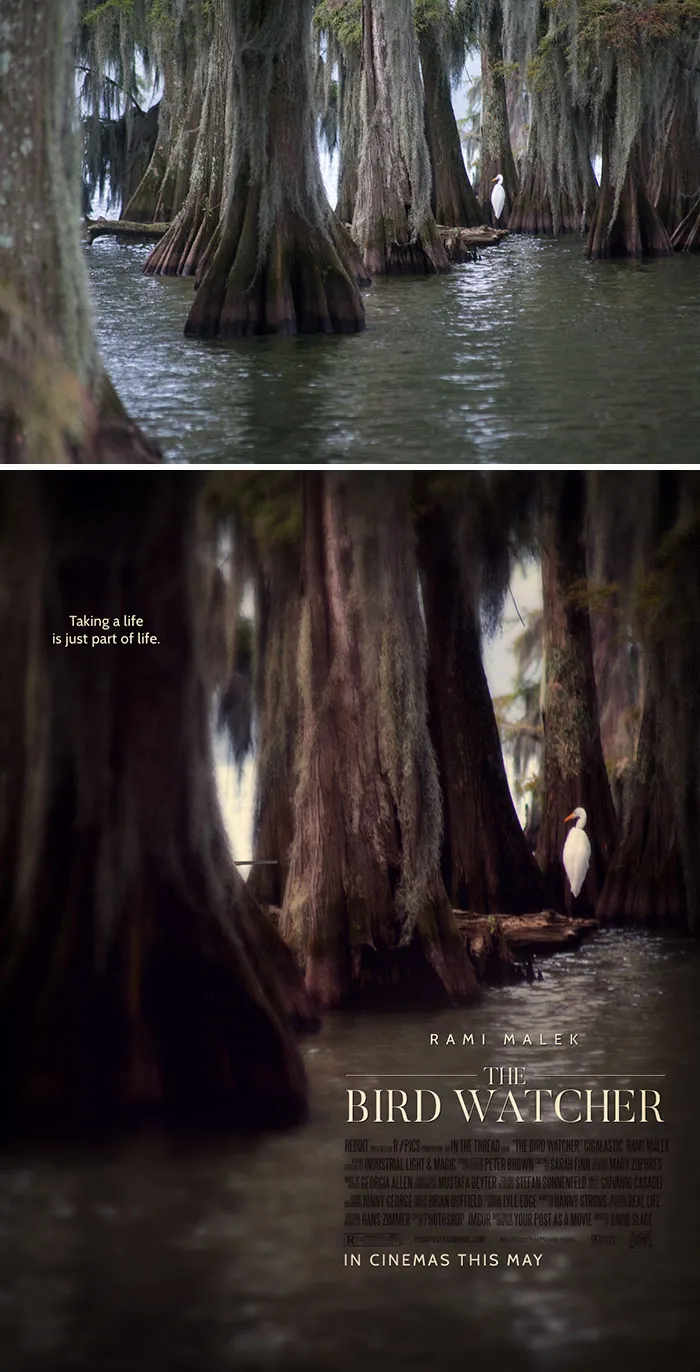 This Guy Is Turning Random People’s Photos Into Movie Posters (62 New Pics)