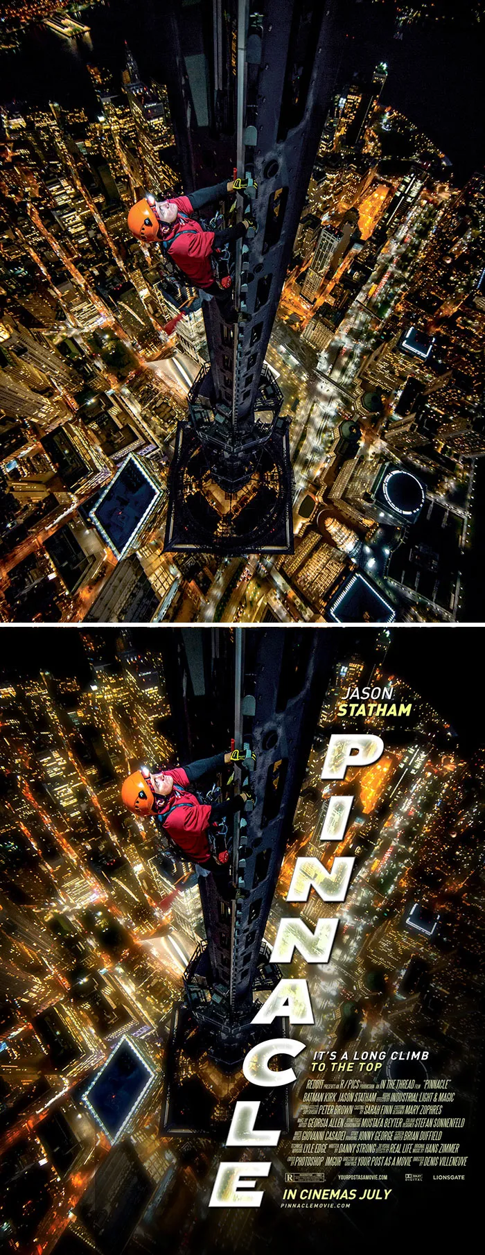 This Guy Is Turning Random People’s Photos Into Movie Posters (62 New Pics)