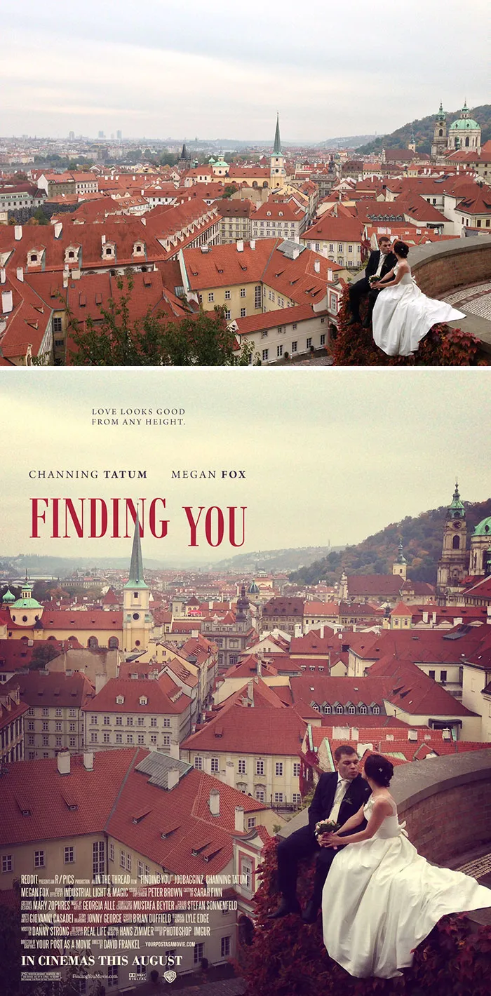 This Guy Is Turning Random People’s Photos Into Movie Posters (62 New Pics)