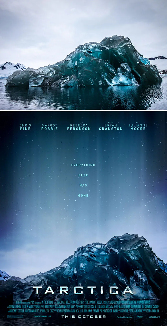 This Guy Is Turning Random People’s Photos Into Movie Posters (62 New Pics)