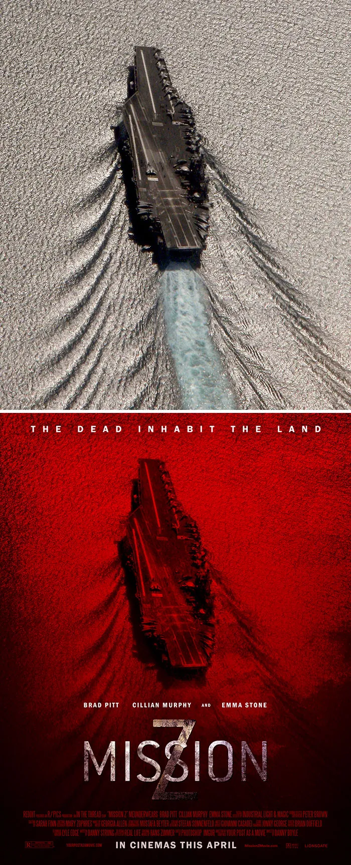 This Guy Is Turning Random People’s Photos Into Movie Posters (62 New Pics)