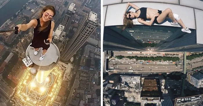 This Russian Girl Takes The Riskiest Selfies Ever (Don't Try This Yourself)