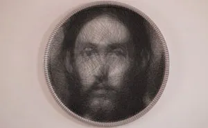Artist Uses A SINGLE Thread To Recreate Renaissance Painting