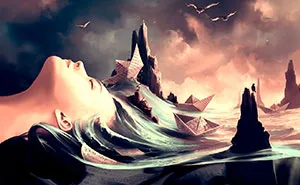 French Artist Creates Surreal Fantasy Universes Inspired By Hayao Miyazaki And Tim Burton