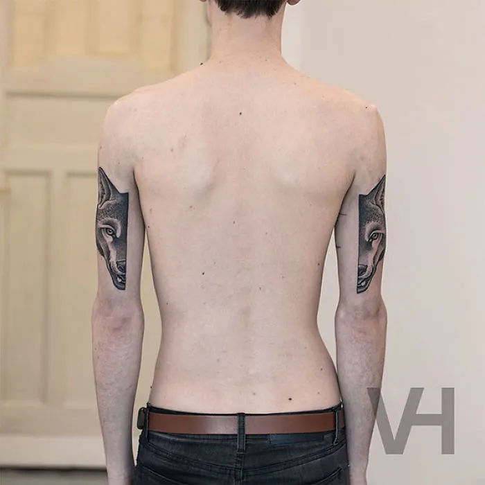 Symmetrical Tattoos By Valentin Hirsch Find Perfect Balance Between Nature And Geometry