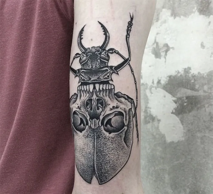 Symmetrical Tattoos By Valentin Hirsch Find Perfect Balance Between Nature And Geometry