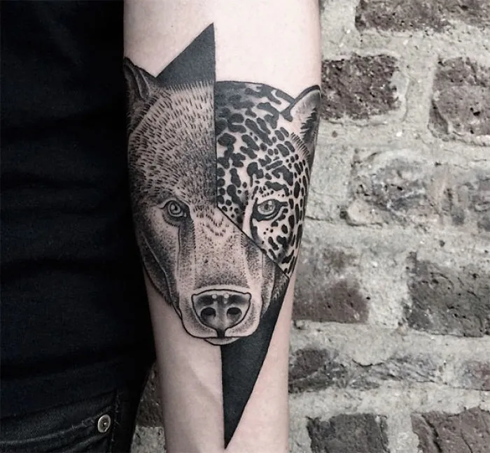 Symmetrical Tattoos By Valentin Hirsch Find Perfect Balance Between Nature And Geometry