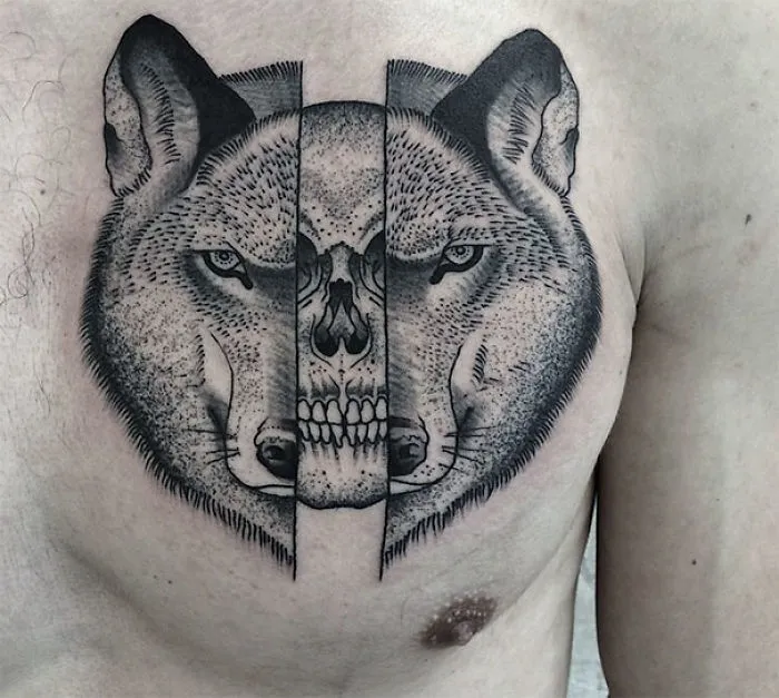 Symmetrical Tattoos By Valentin Hirsch Find Perfect Balance Between Nature And Geometry