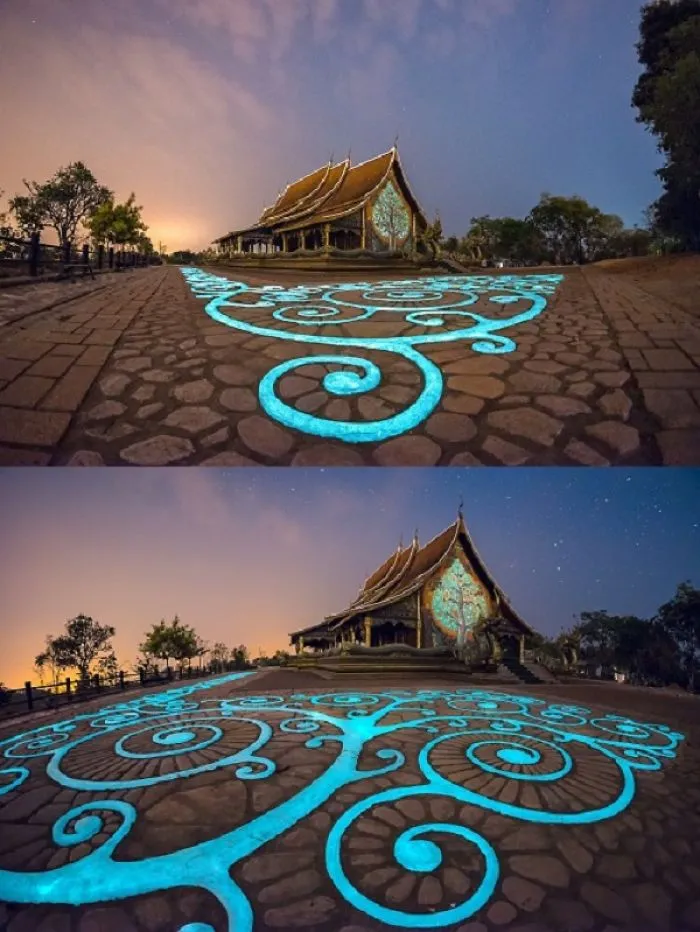 Sirindhorn Temple , The Most Beautiful Temple Can Be Visited At All.