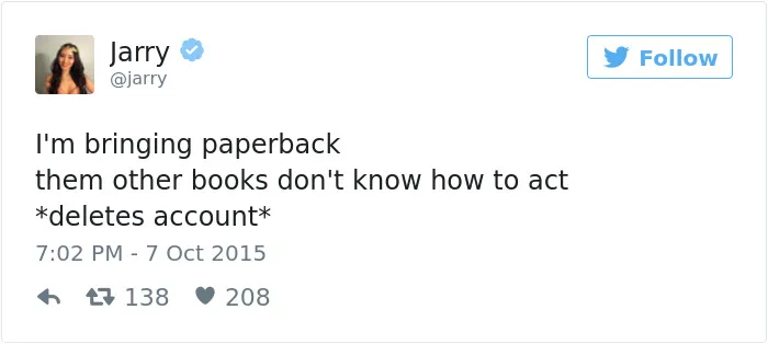 67 Funny Tweets That Only Book Worms Will Understand