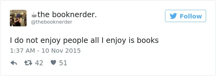 67 Funny Tweets That Only Book Worms Will Understand
