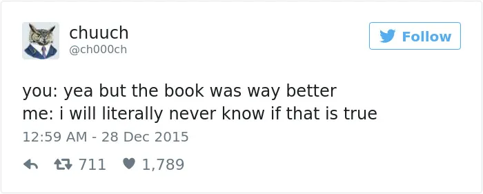 67 Funny Tweets That Only Book Worms Will Understand