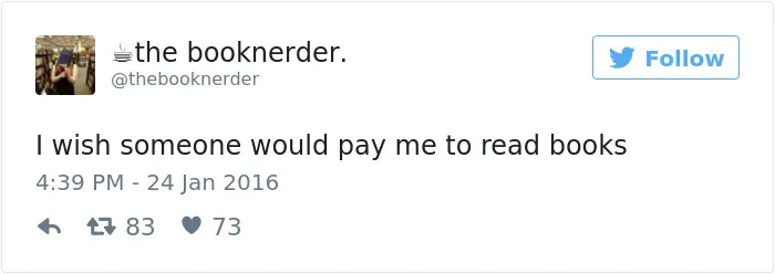 67 Funny Tweets That Only Book Worms Will Understand