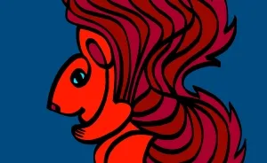 Abstract Animals - How Do You Like The Blue Panda?